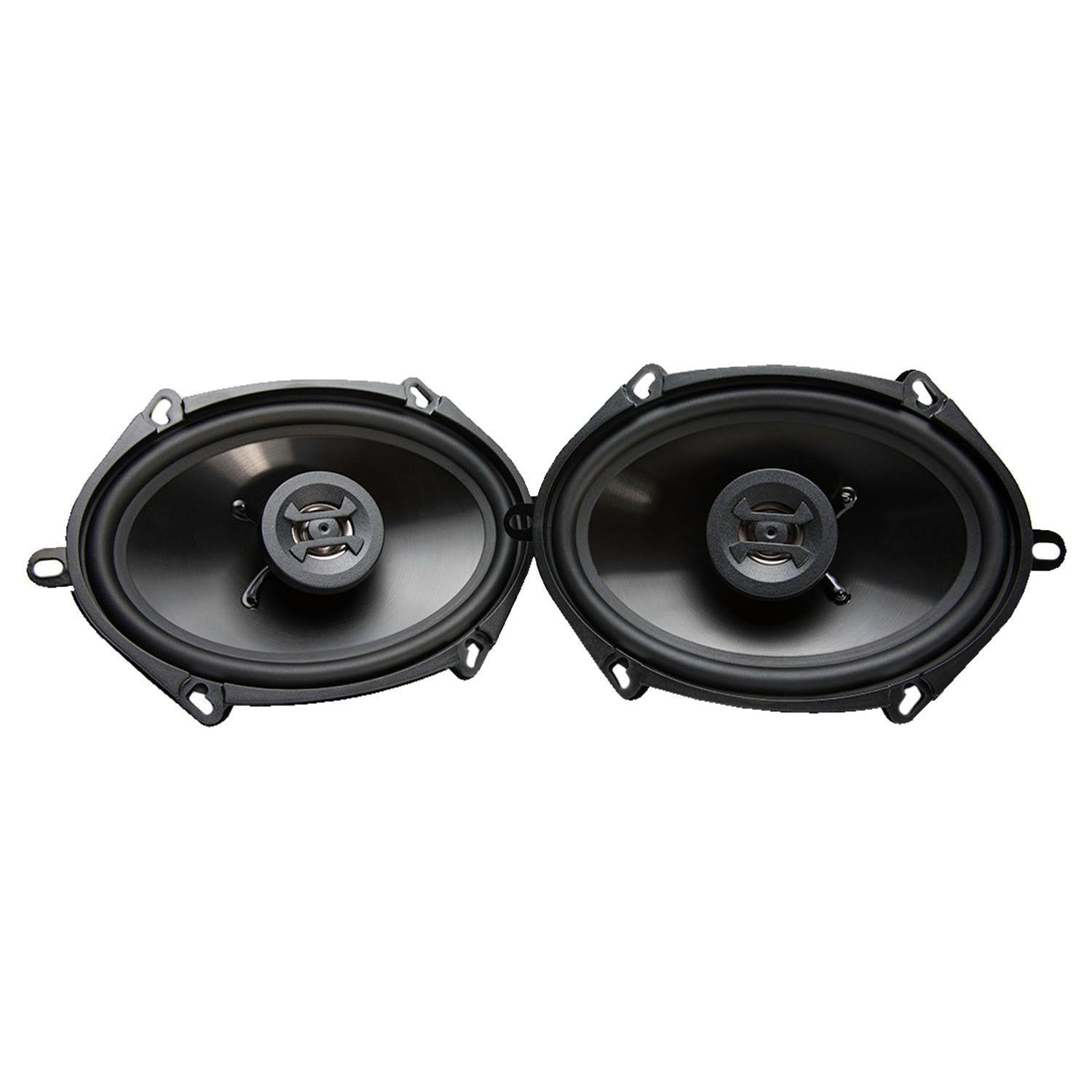 Hifonics ZS5768CX Zeus 5 x 7/6 x 8 Inch 2-Way Car Audio Coaxial Speaker System (Pair)