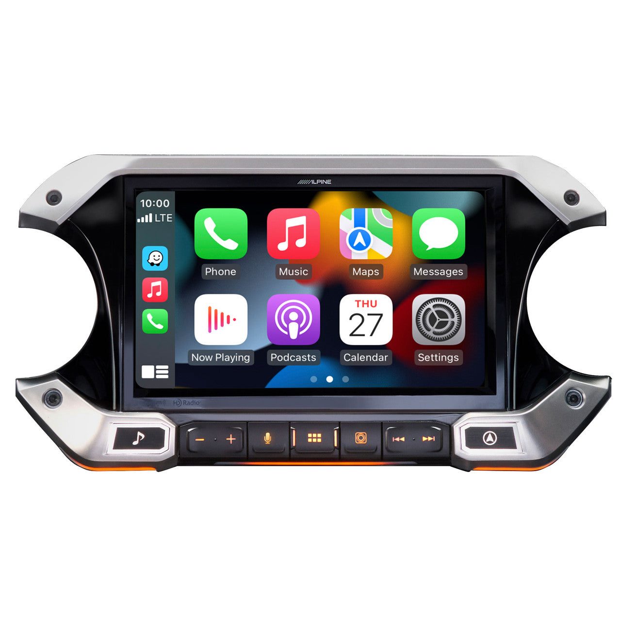 Alpine JL Wrangler i509-WRA-JL, (2 pair ) SPV-10TW-WRA, Sirius Tuner and Dash Camera Bundle