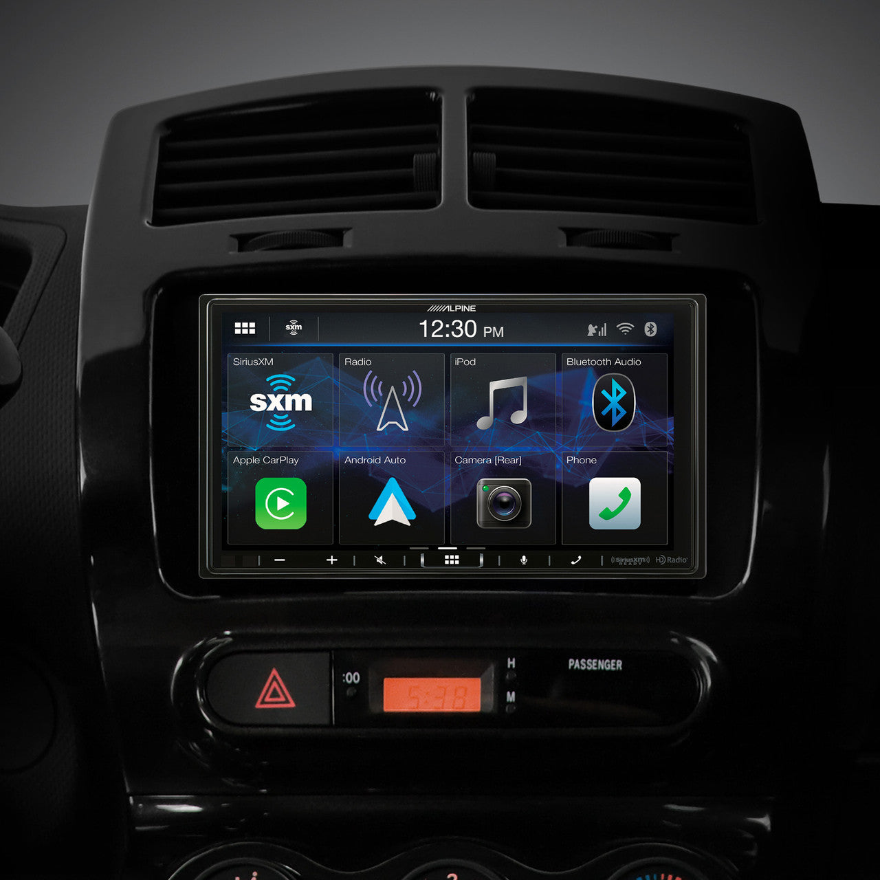 Alpine iLX-407 7-Inch Multimedia Receiver Apple Carplay and Android Auto w/ R2-S653 6.5