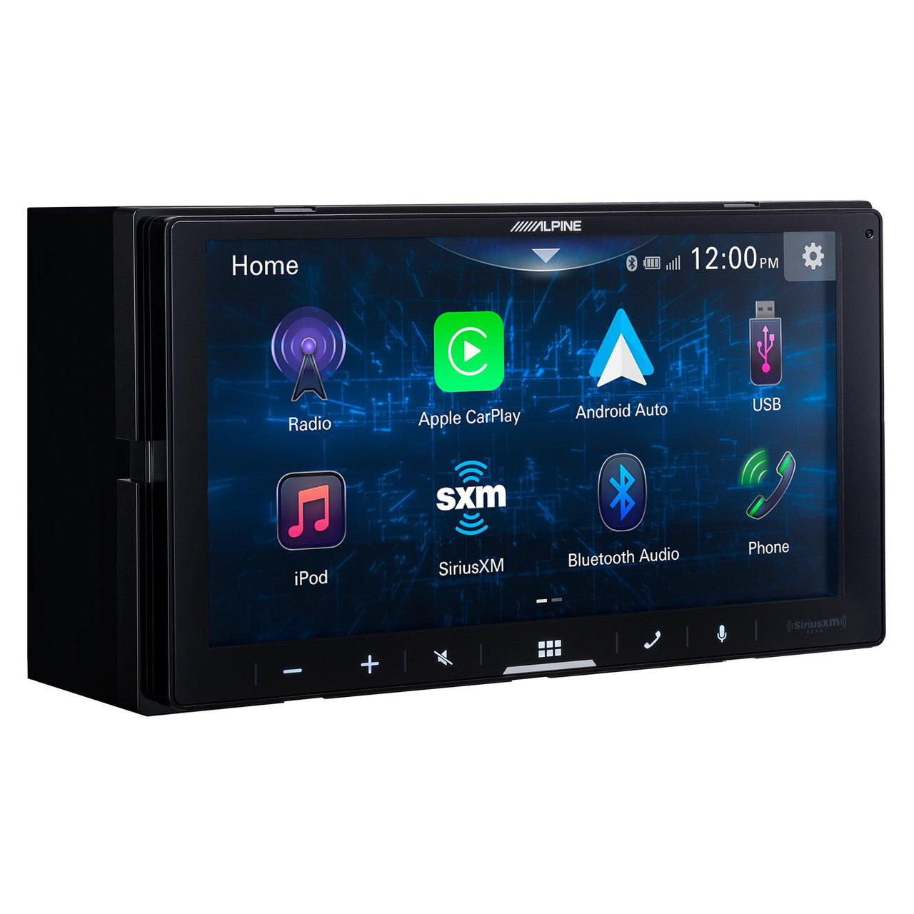 Alpine iLX-W770-M Digital Multimedia Receiver with Wireless CarPlay and Android Auto Compatibility