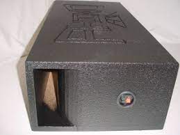 Single 15'' Horn Port Super Base Pro Poly Subwoofer Box Sub Box