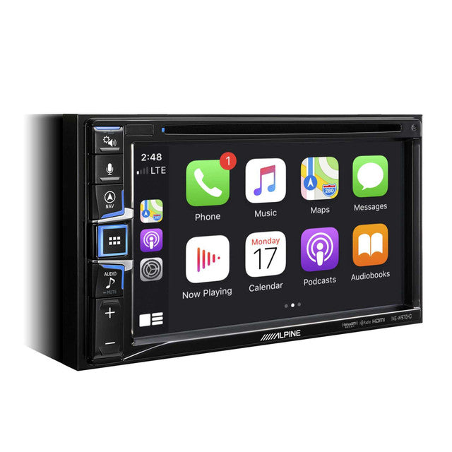 Alpine Bundle- 6.5-Inch Nav Receiver and iDatalink KIT-CHK1 2014-up Jeep Cherokee Installation Kit