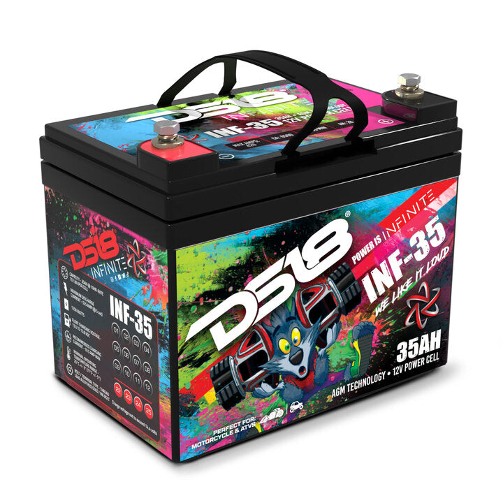 DS18 INF-35AH INFINITE 35 AH 1250 Watts AGM Power Cell 12 Volt Battery