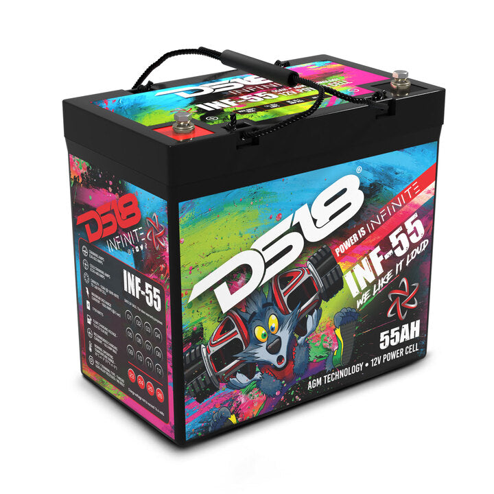 DS18 INFINITE 55 AH AGM Power Cell Battery