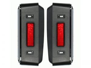 Metra Electronics JP-TL01T LED Grid Taillights with Transparent Lens for Wrangler JK 2007