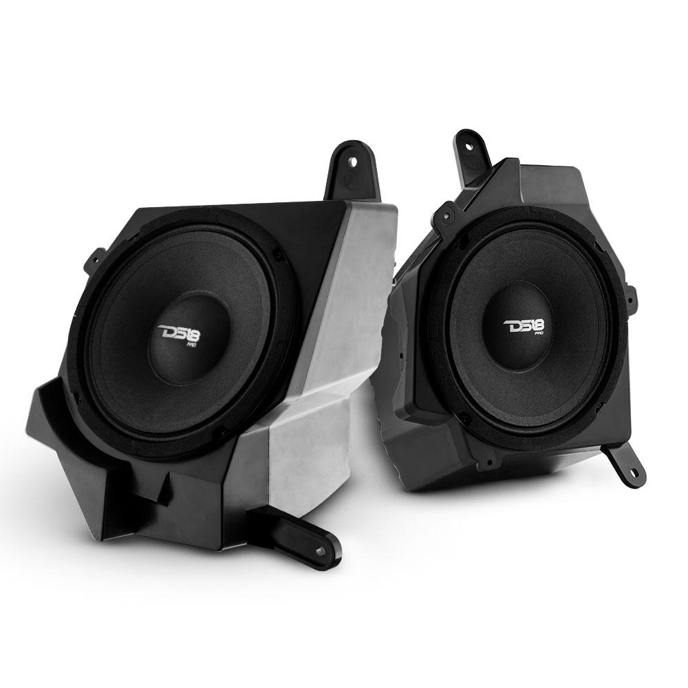Jeep JL Wrangler 2018–2023 Complete Audio Package – Loaded Sound Bar, Dash Enclosures, Subwoofers & Amplifier