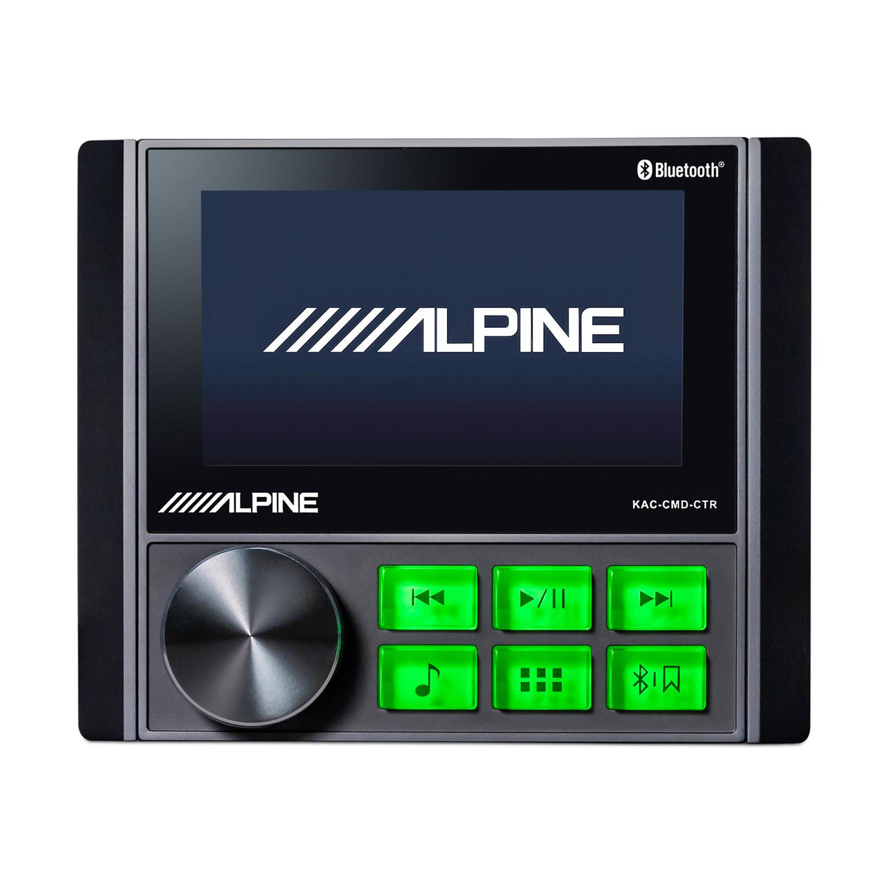 Alpine KAC-CMD-CTR Power Sports / Marine Source, SPV-65RGB-CAN 6.5” Cage-Mounted Universal Weather-Resistant Coaxial RGB LED Speaker Pods w/ KTE-65CAN-SM Surface Mounts