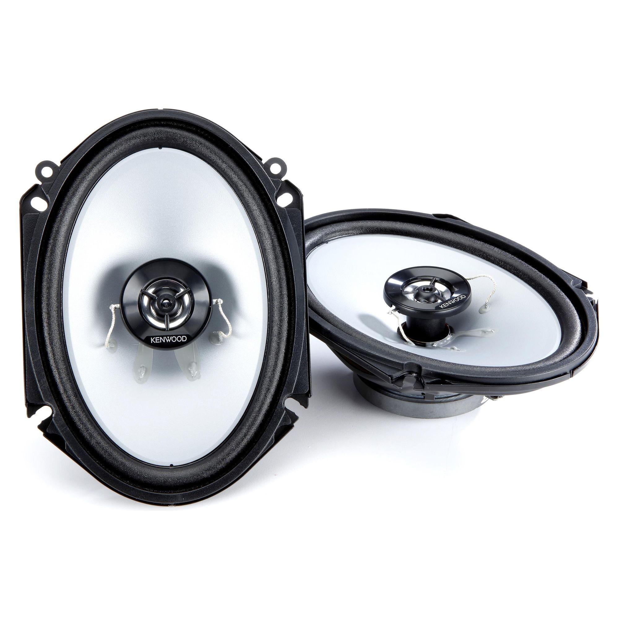 Kenwood KFC‑C6866S 6x8 2‑Way 250 Watt Car Stereo Speakers - Pair