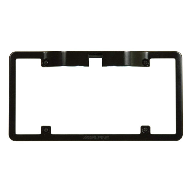 Alpine KTX-C10LP License Plate Frame with HCE-C2600FD Multi-View Front HDR Camera System