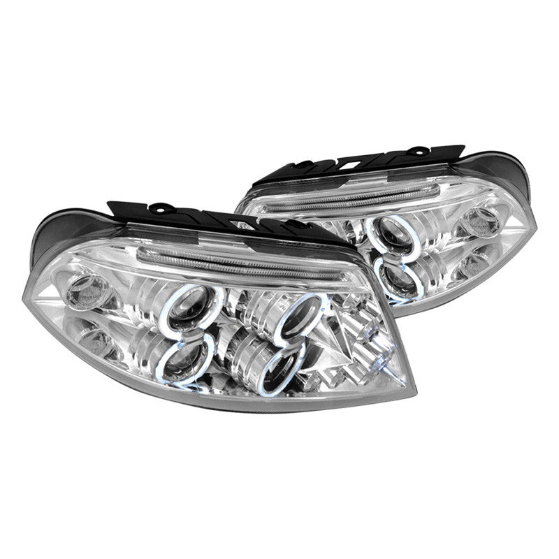 Spec-D 01-05 VW Passat Halo Projector Headlights Chrome