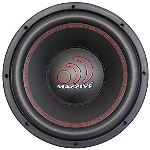 Massive MMA124- 12″ 500 WATTS RMS DUAL 4 OHM SUBWOOFER