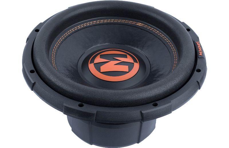 Memphis Audio MJP1244 12 in 1500 Watt MOJO Pro Car Audio Subwoofer DVC 4 ohm Sub, Black