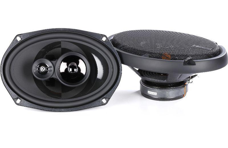 Memphis Audio PRX6903 Power Reference Series 6x9 3-Way Coaxial Speakers with Swivel Tweeters - Pair