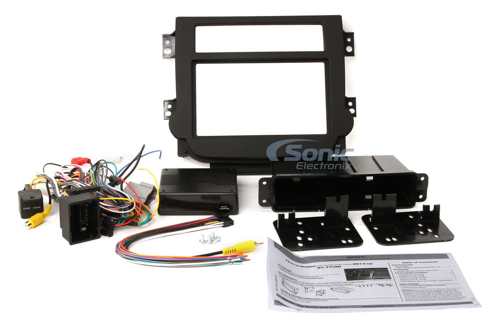Metra 95-3318B Chevrolet Malibu with Auto Climate 2013- DDIN Dash Kit (Black)