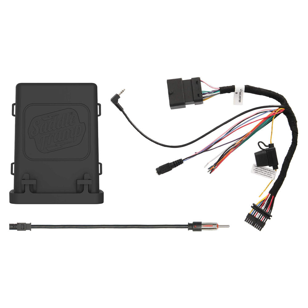 Metra BC-HDR-K1 Saddle Tramp Double-DIN Dash Kit and Radio Replacement Interface for select 2014-2021 vehicles from Harley Davidson
