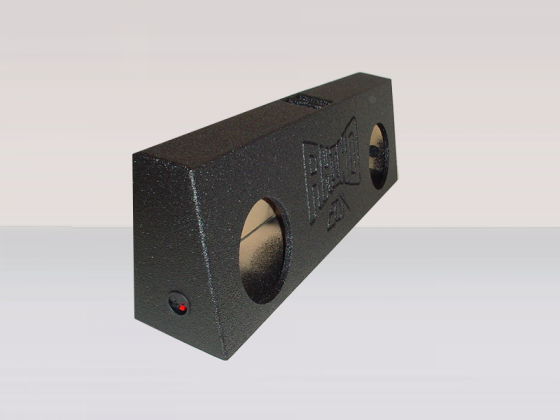 2-10'' Slot Ported Behind The Single Cab Truck Seat Poly Sub box