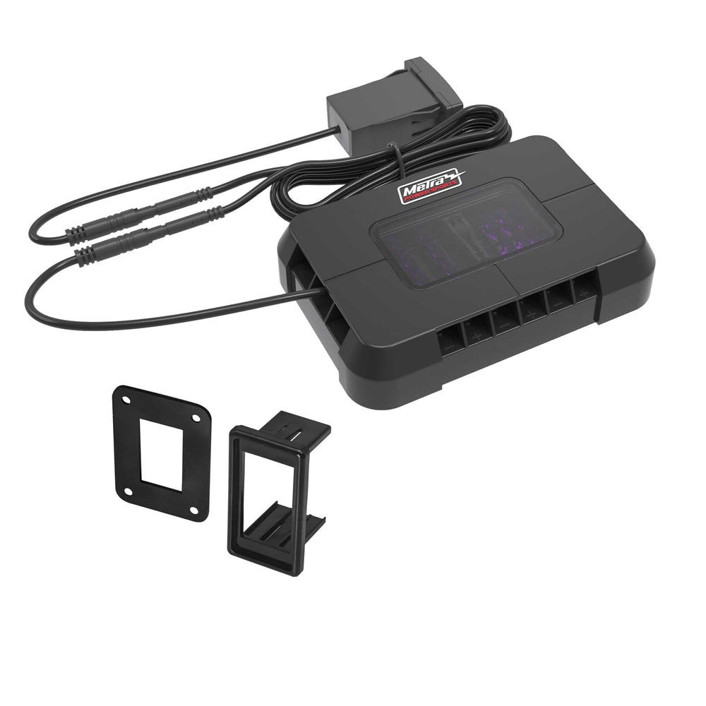 Metra MPS-SW6 6-zone Panel Switch Lighting Control Box for Powersports Applications