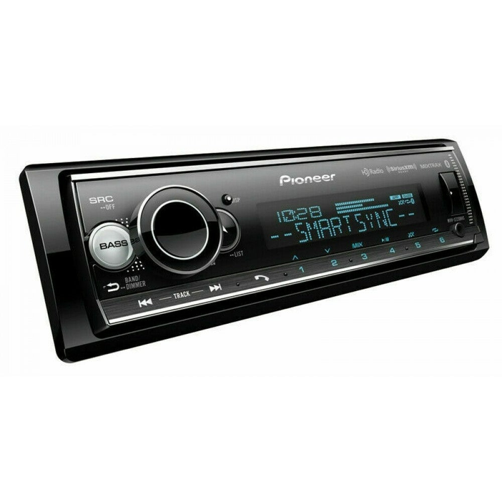 Pioneer MVH-S720BHS Single DIN Digital Media Receiver with Bluetooth, HD Radio and SiriusXM Ready