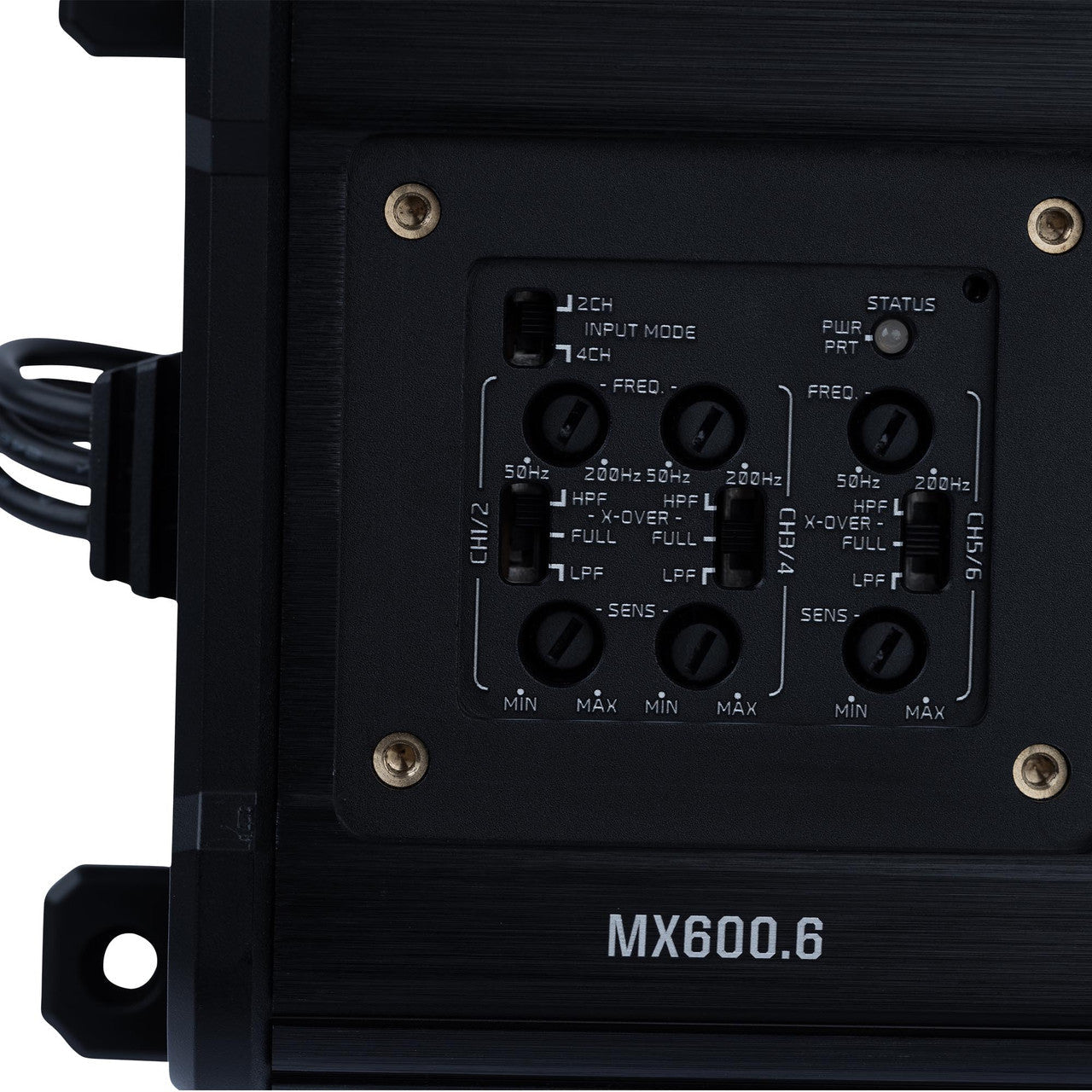 Memphis Audio MX600.6 600 Watt, 6 Channel, 4 Ohm Powersports Amplifier