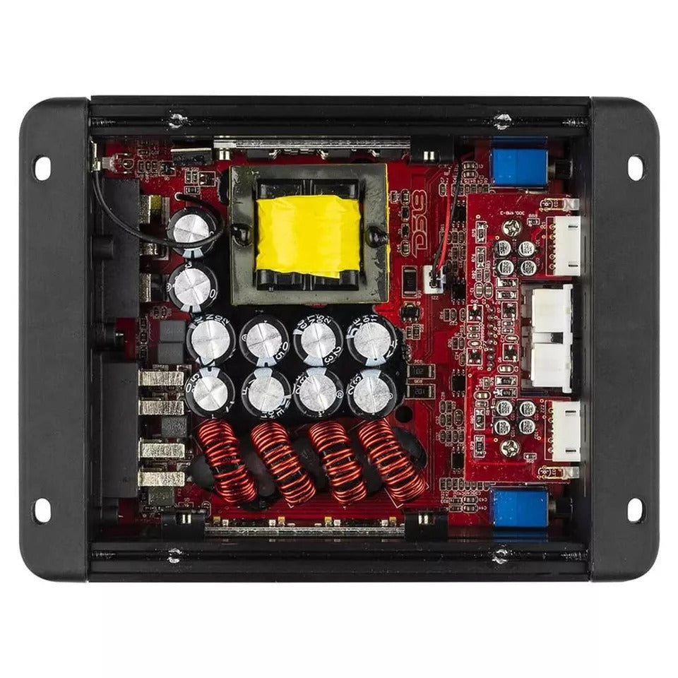 DS18 ION1000.4D 4-Channel 3000W Peak Full-Range Class-D Compact Car Amplifier