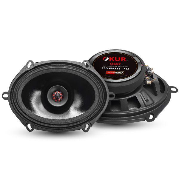 OK OS57 2-Way Coaxial Speakers 350 Watts Max Power 1