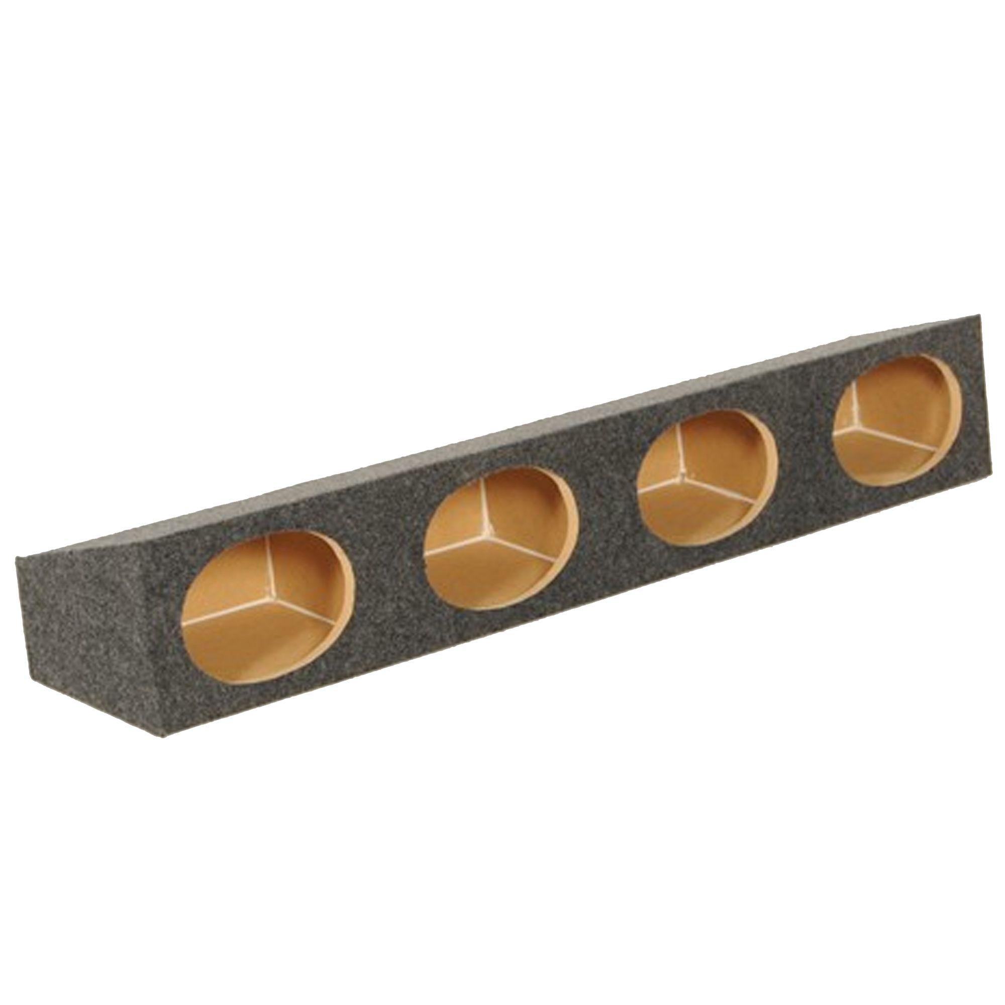 Q-Power Quad 6×9 Wedge Enclosure Sealed