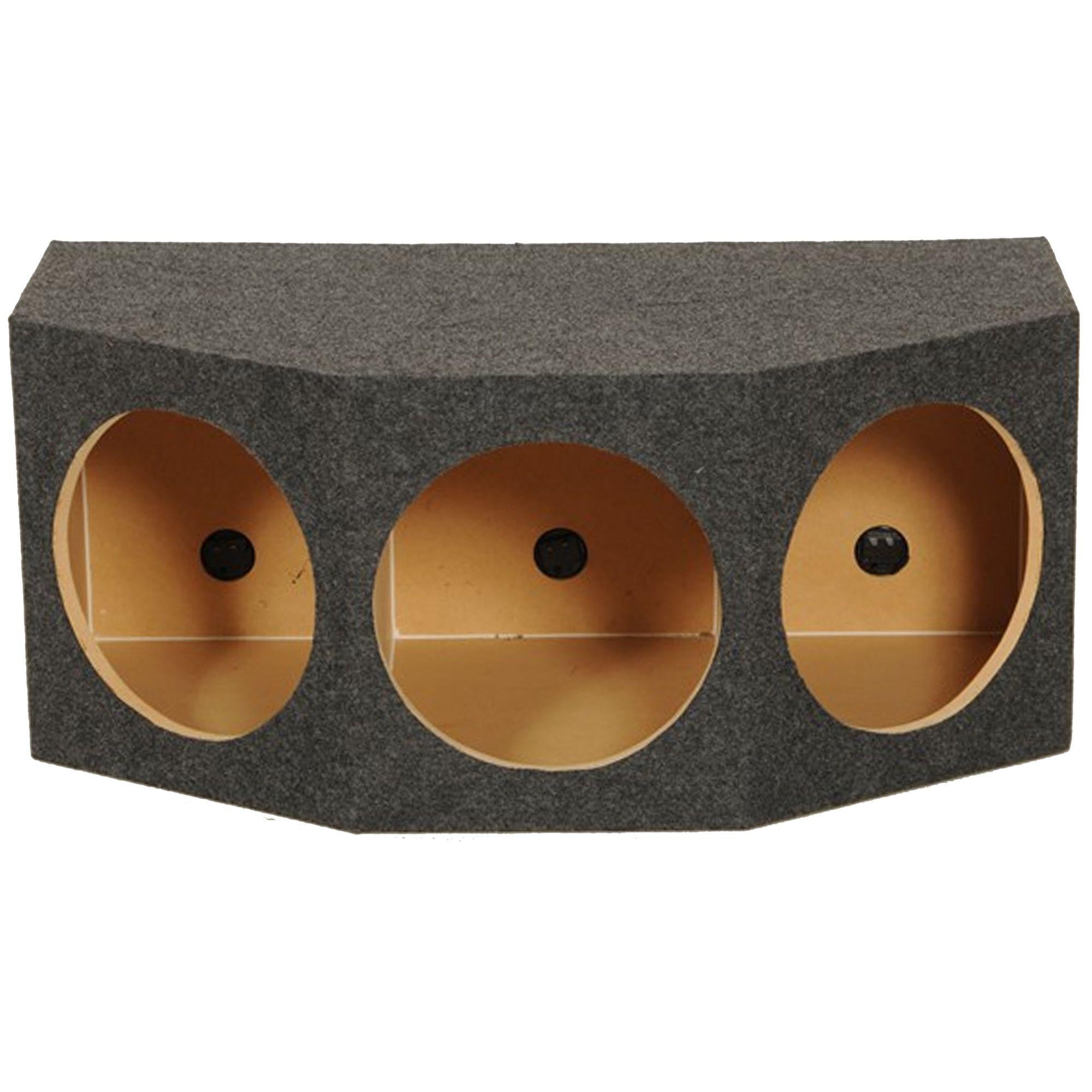 Q-Power Triple 12″ Sealed Woofer Enclosure