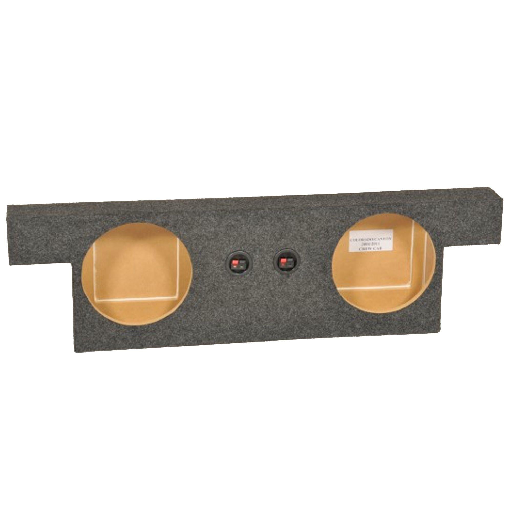 Q-Power Dual 10″ Sealed Enclosure Colorado / Canyon Crew 04-12