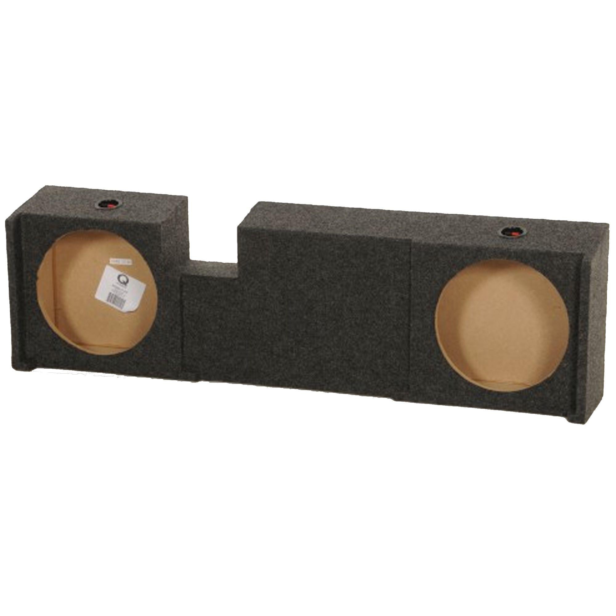 Q-Power Dual 12″ Sealed Enclosure F150 Ext Cab 00-03