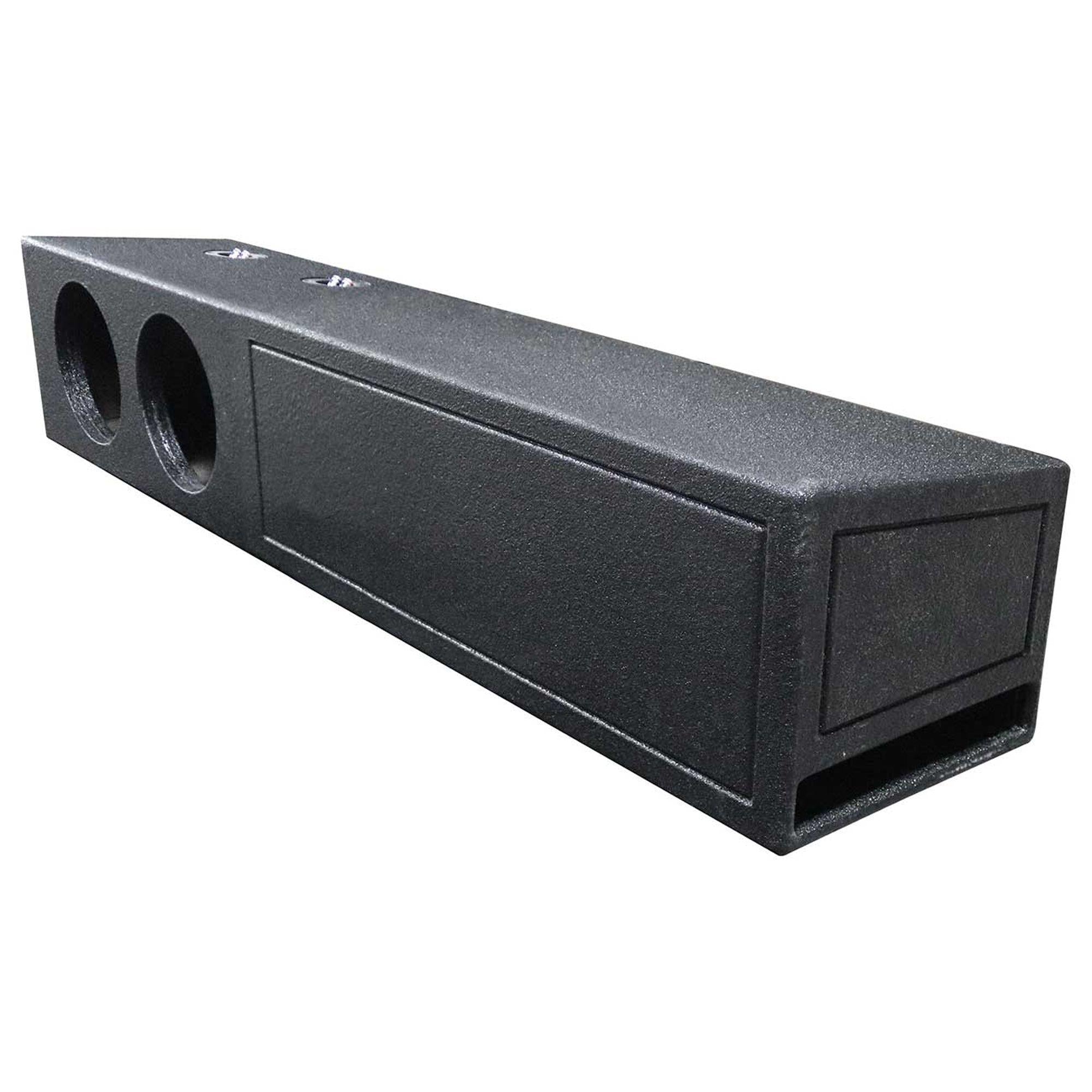 Q-Bomb Dual 8″ Ported Enclosure for Ram Crew Cab 19-23