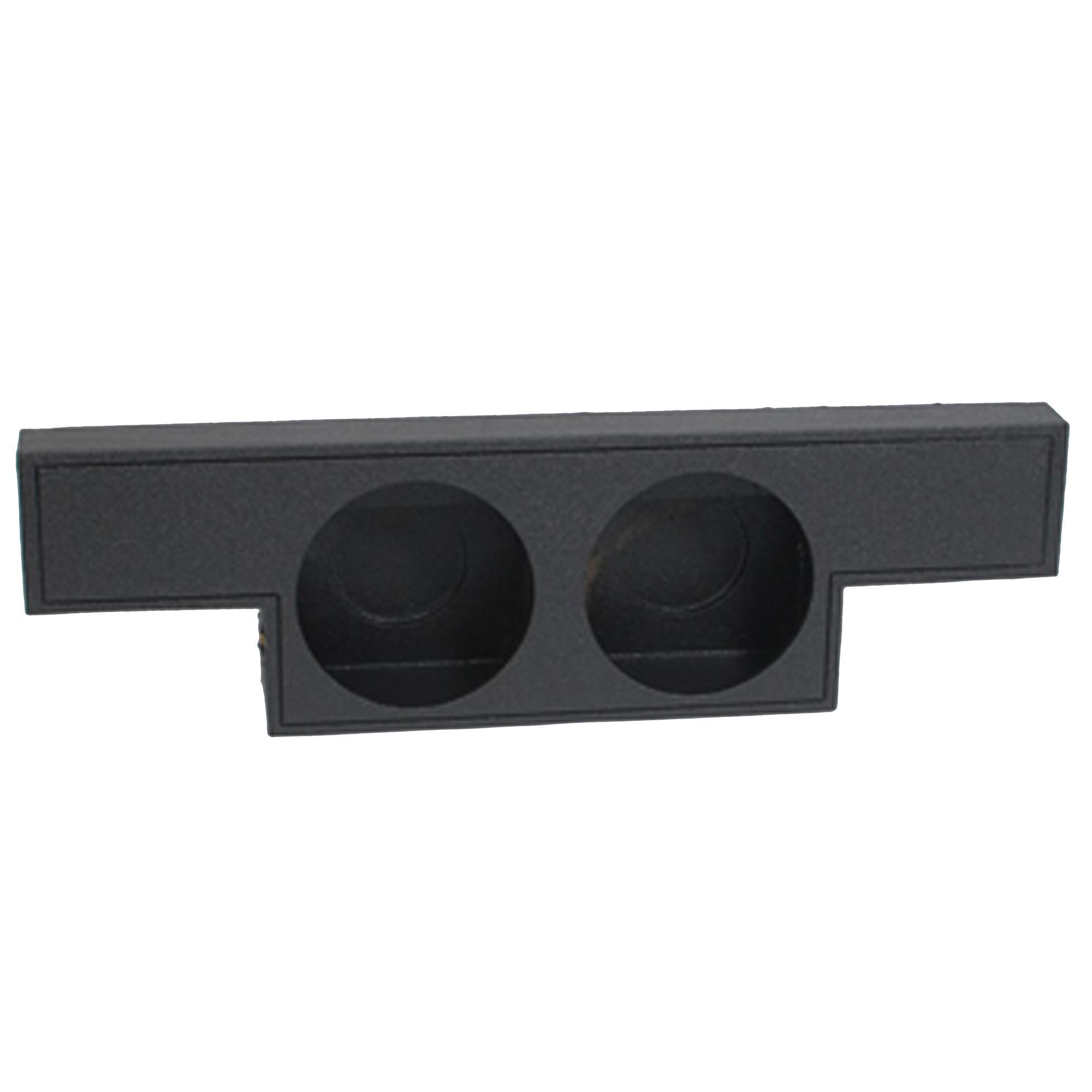 Q-Bomb Dual 10″ Sealed Enclosure for GM Non-HD Crew Cab 04-06