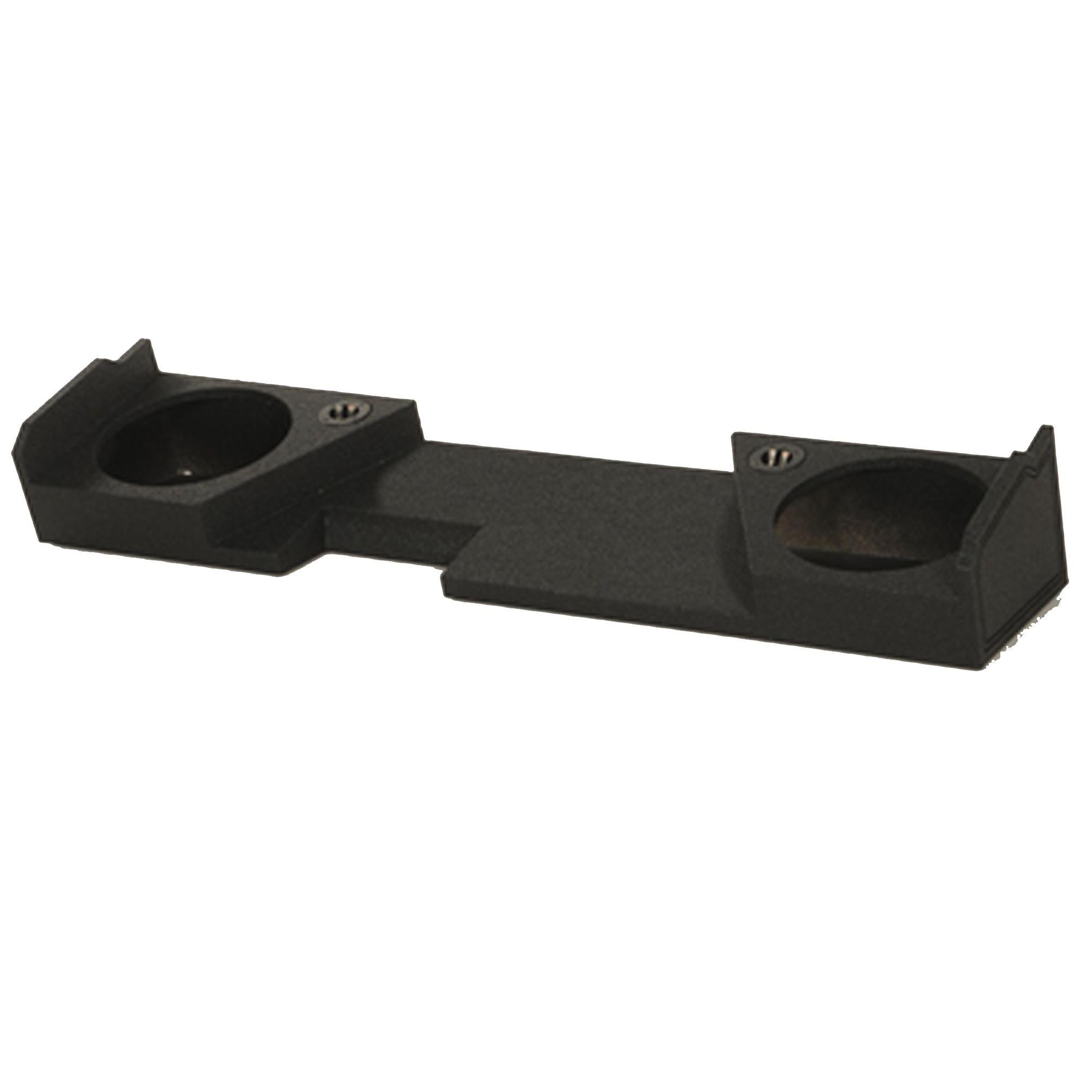 Q-Bomb Dual 12″ Sealed Enclosure for GM Double Cab 14-19