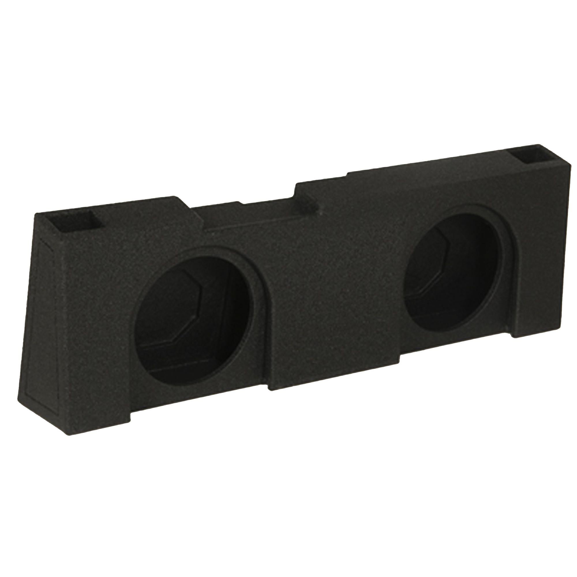 Q-Bomb Dual 12″ Ported Enclosure for GM Crew Cab 14-18
