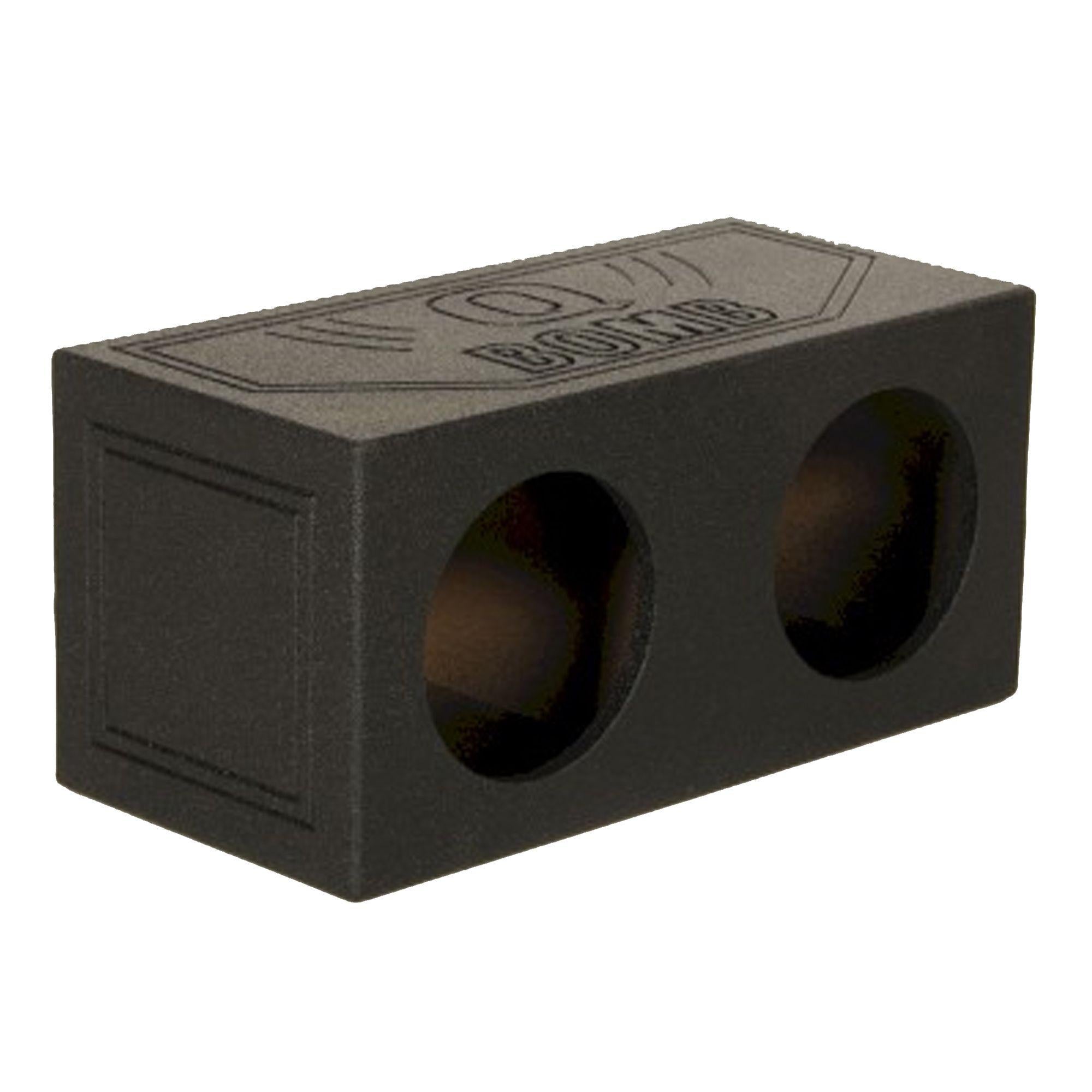 Q-Bomb Dual 10″ Sealed Woofer Enclosure