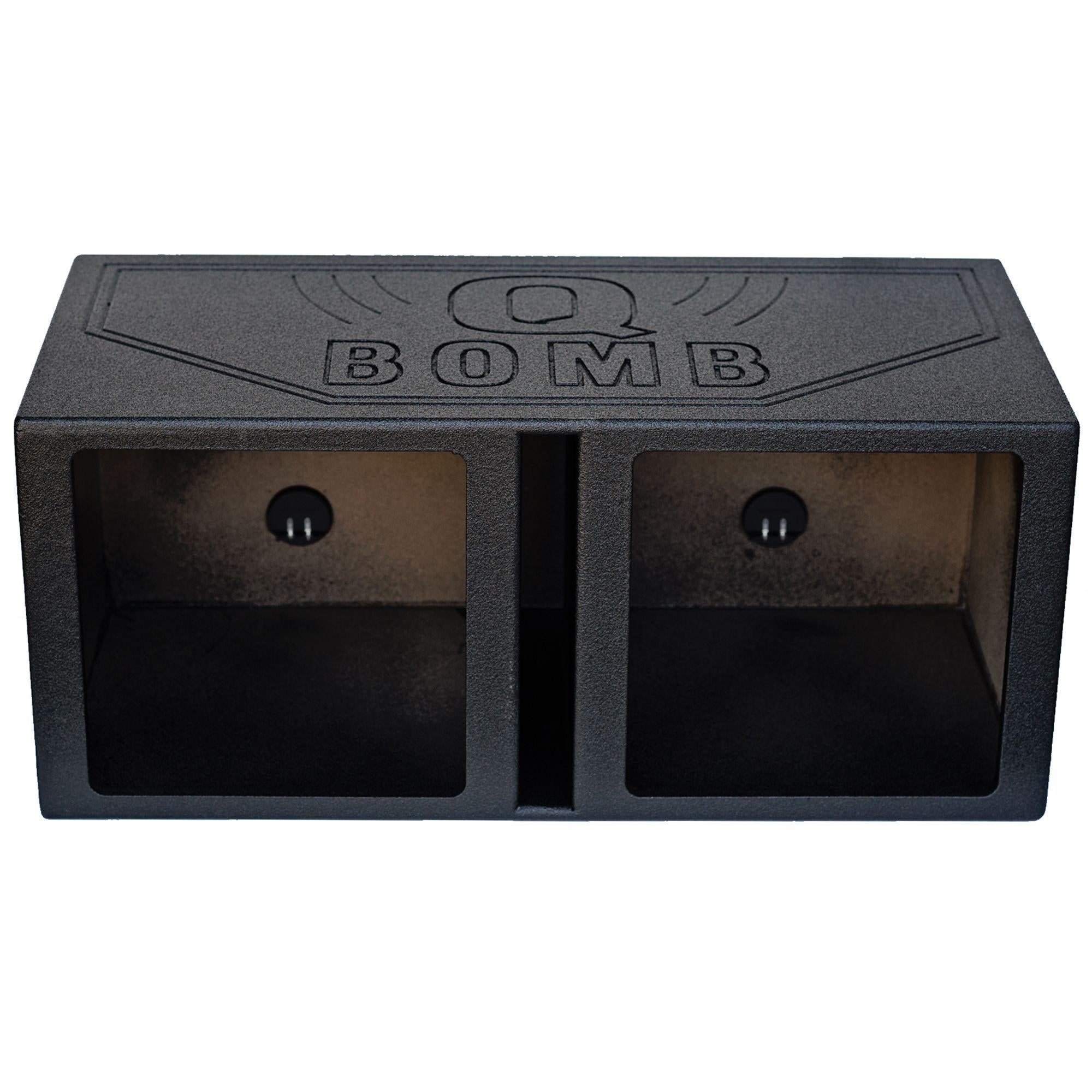 Q-Bomb Dual 15″ Ported Woofer Enclosure for Suare Woofers