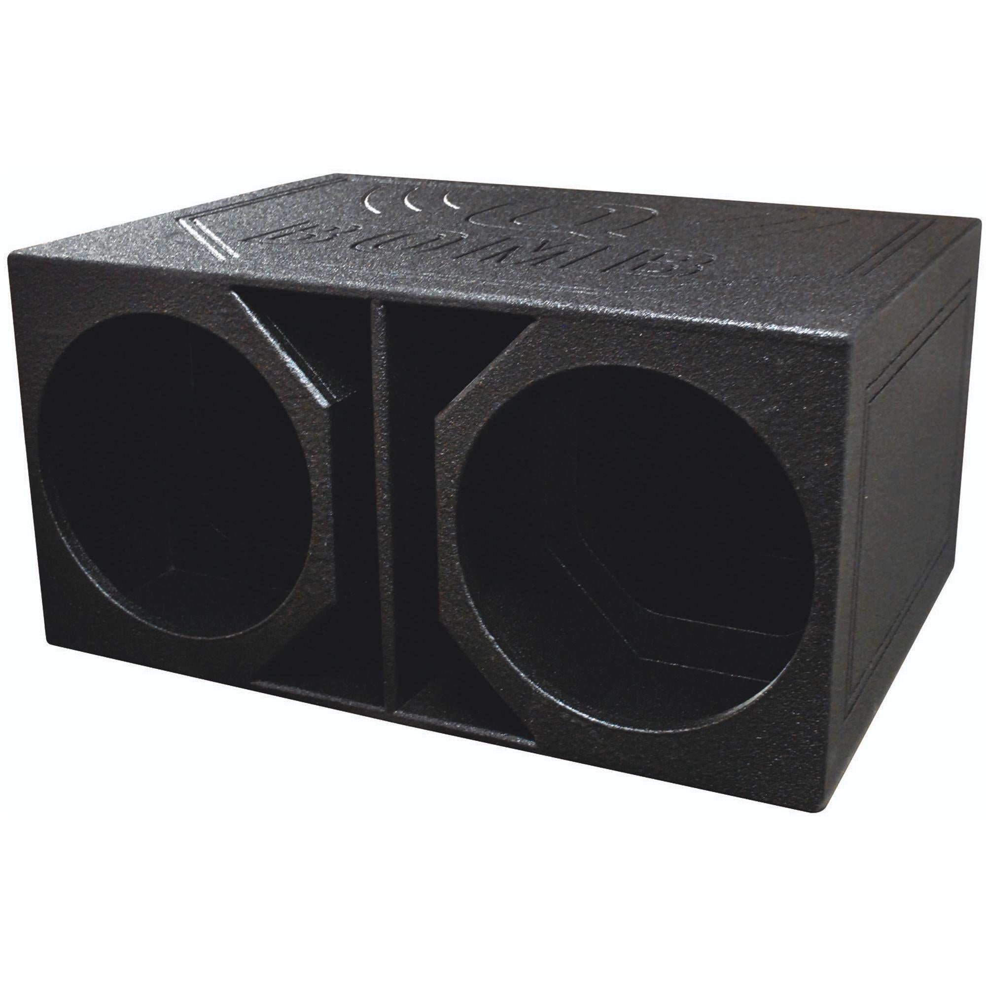 Q-Bomb Dual 15″ Large Ported Woofer Enclosure