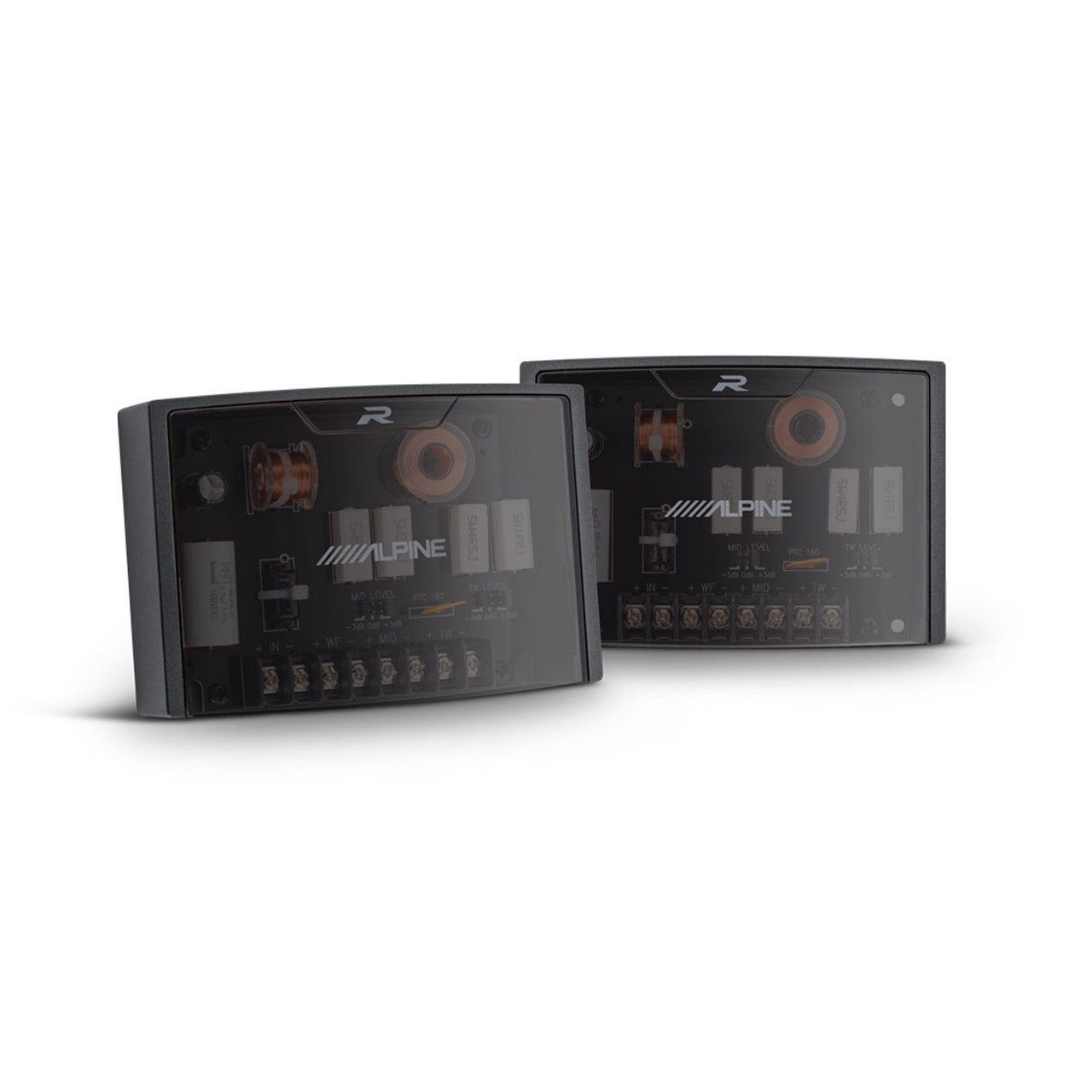 Alpine R2-S653 High-Resolution 3-Way Speaker Set / Pro Series with RKFR65 3-piece Foam Fast Ring Speaker Enhancement