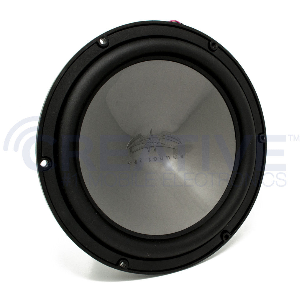 Wet Sounds REVO 10CX XS-G-SS Gunmetal & Stainless XS Grill 10 Inch Marine High Performance LED Coaxial Speakers (pair)