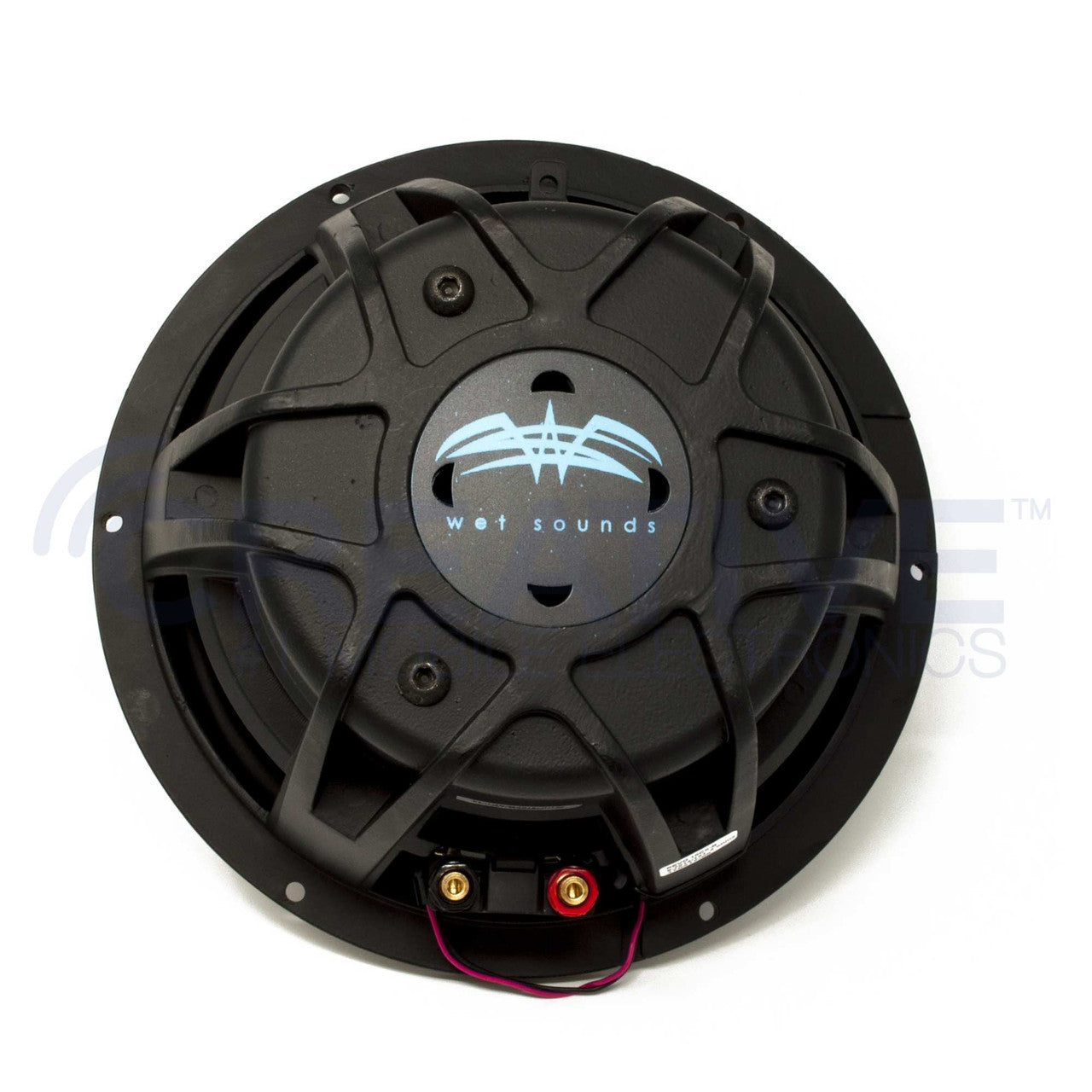 Wet Sounds REVO 10CX XW-B Black XW Grill 10 Inch Marine High Performance LED Coaxial Speakers (pair)