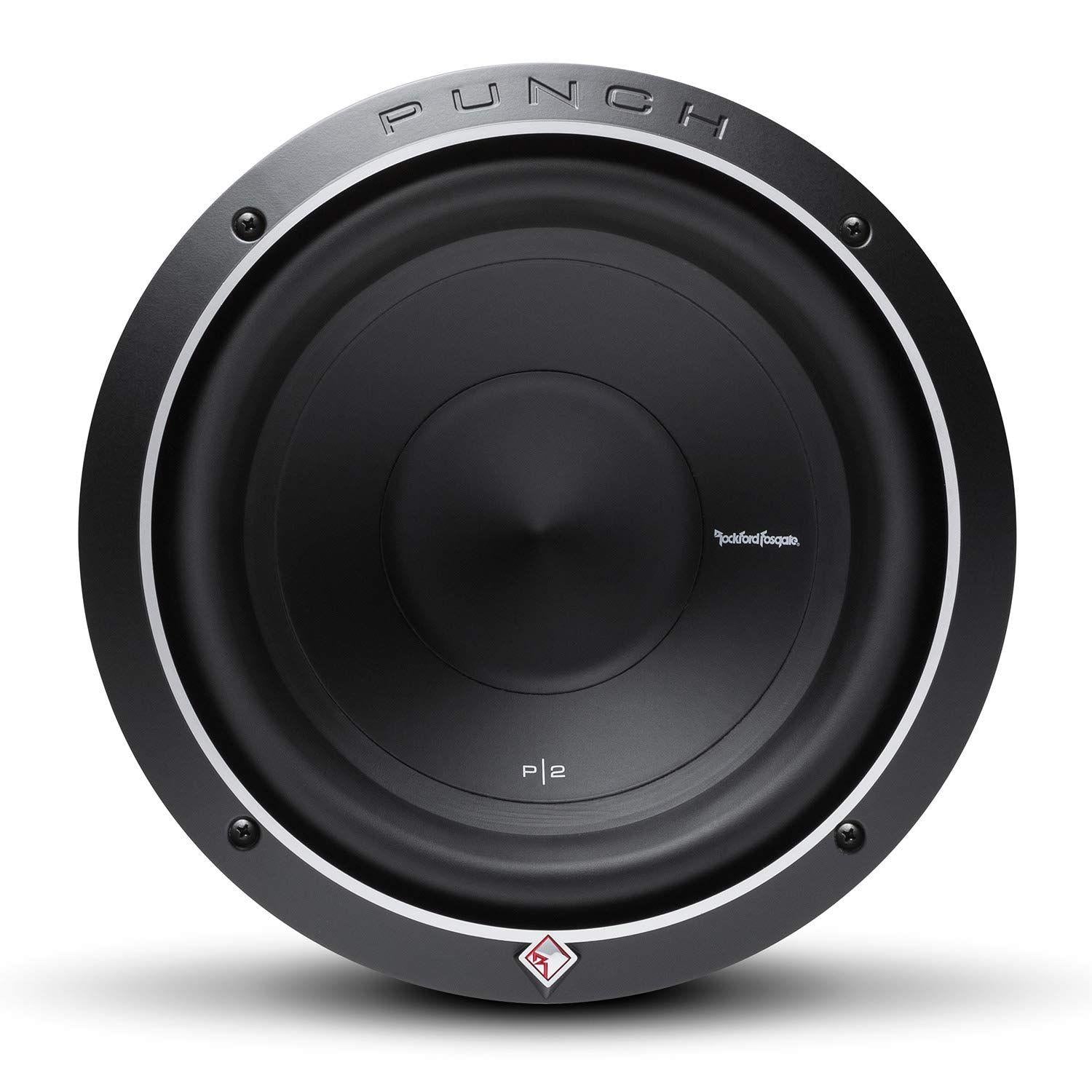 Rockford Fosgate P2D4-10 Punch P2 DVC 4 Ohm 10-Inch 300 Watts RMS / 600 Watts Peak Subwoofer
