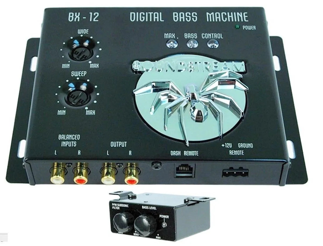 SOUNDSTREAM BX-12 Car Audio Bass Booster Equalizer Epicenter Digital Bass BX12