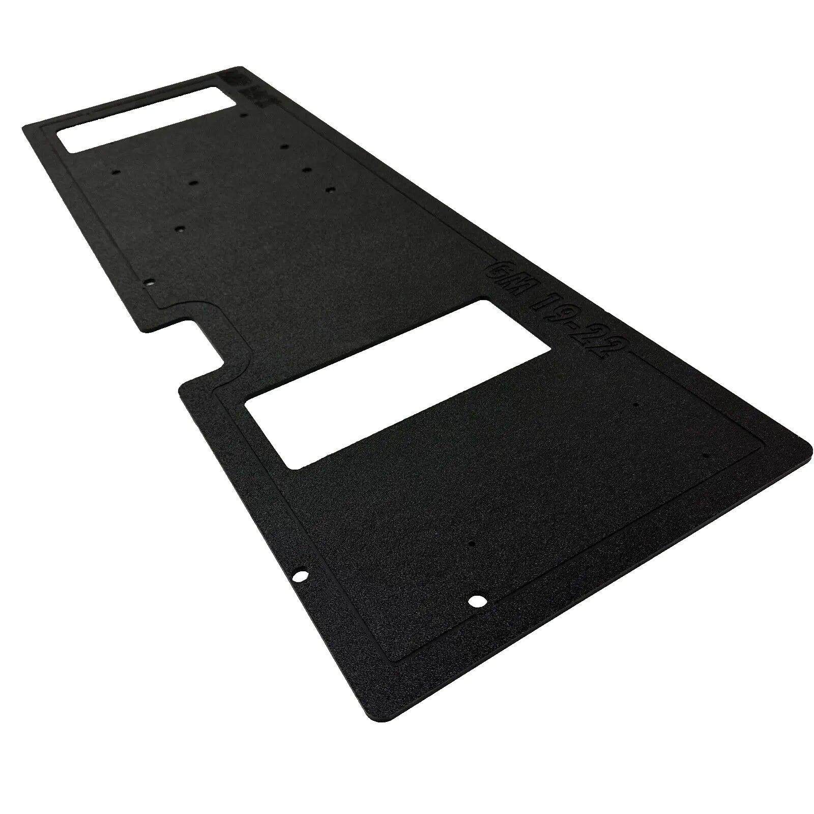 AMP RACK for 19-23 GM Truck Silverado Sierra Custom Made Amplifier Rack with 1/2 Pvc Plastic