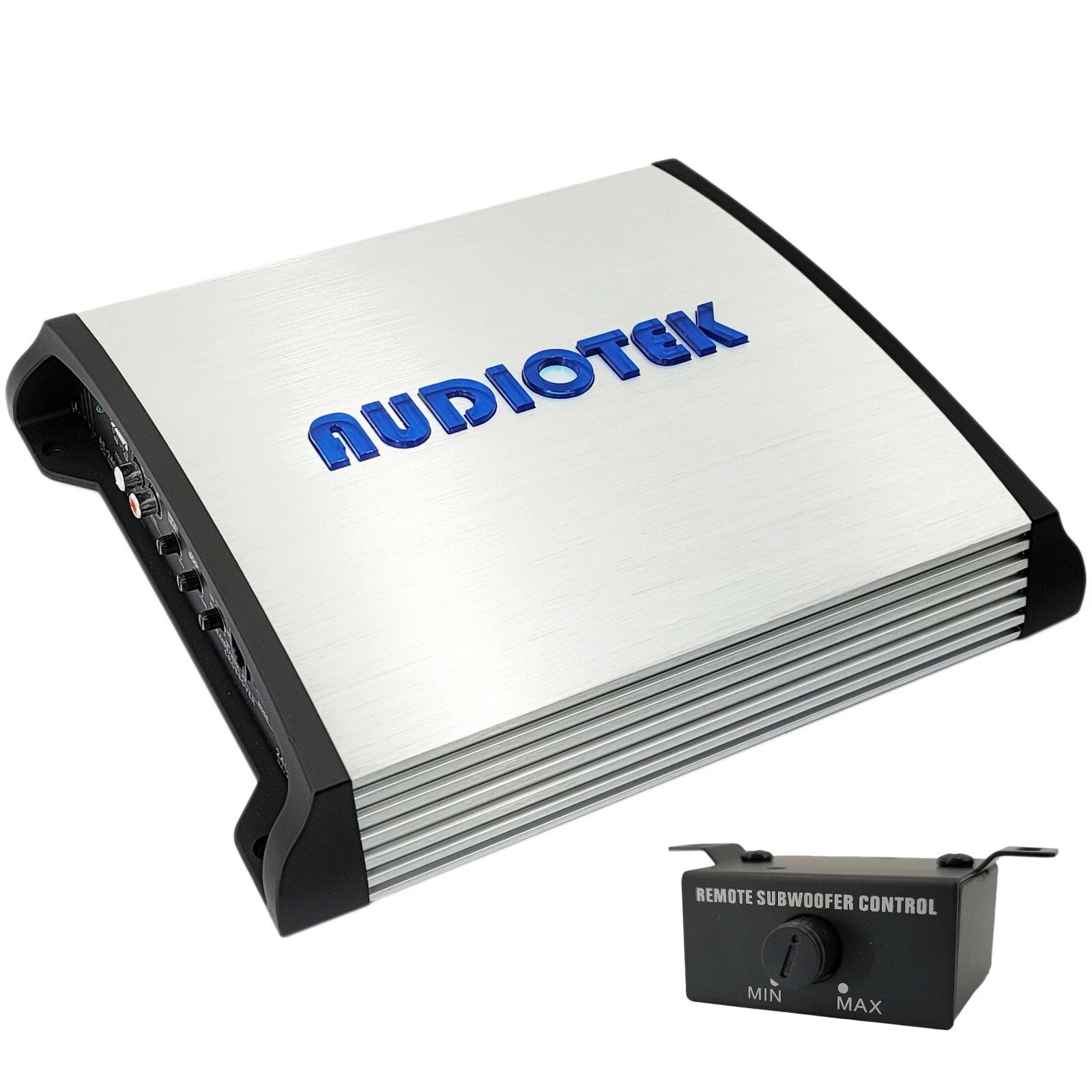 Audiotek AT-2400S 2400W 2-Channel Car Audio Amplifier