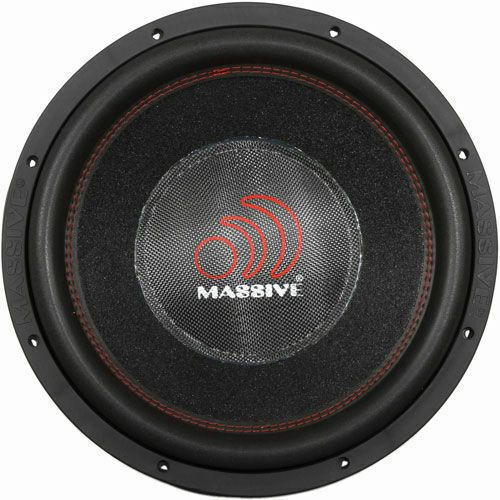 Massive Audio HIPPOXL152R 15 inch 3000W Car Subwoofer