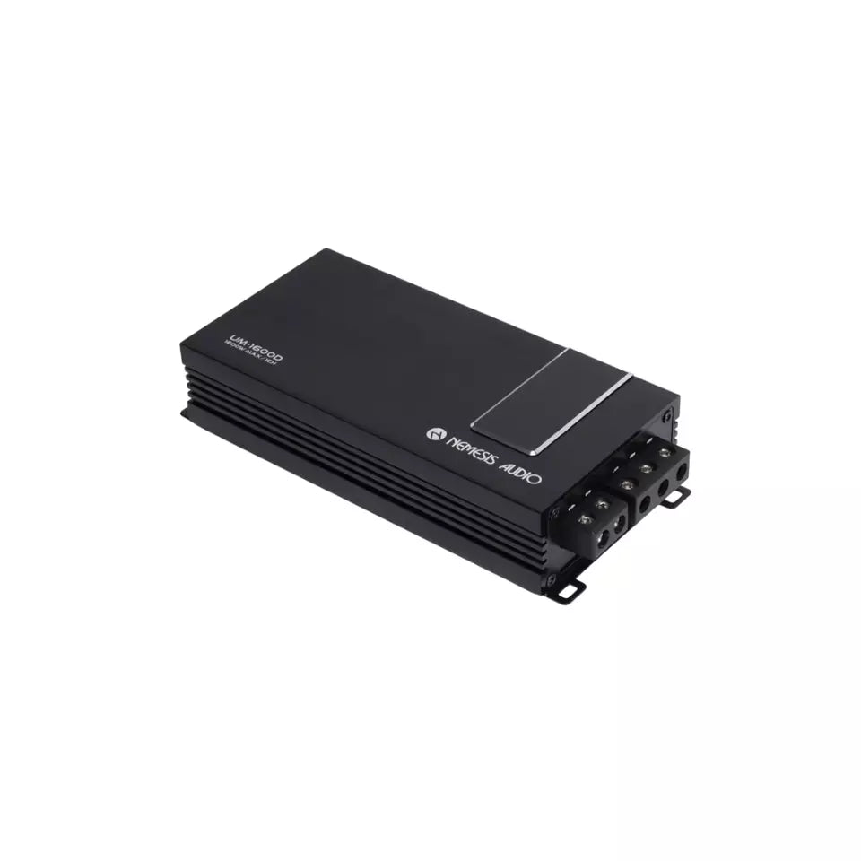 Nemesis Audio UM-1600D 1CH Monoblock 1600W Max Class-D Ultra Micro Car Amplifier