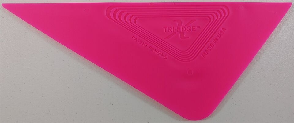 Tri-Edge X Pink Corner Card