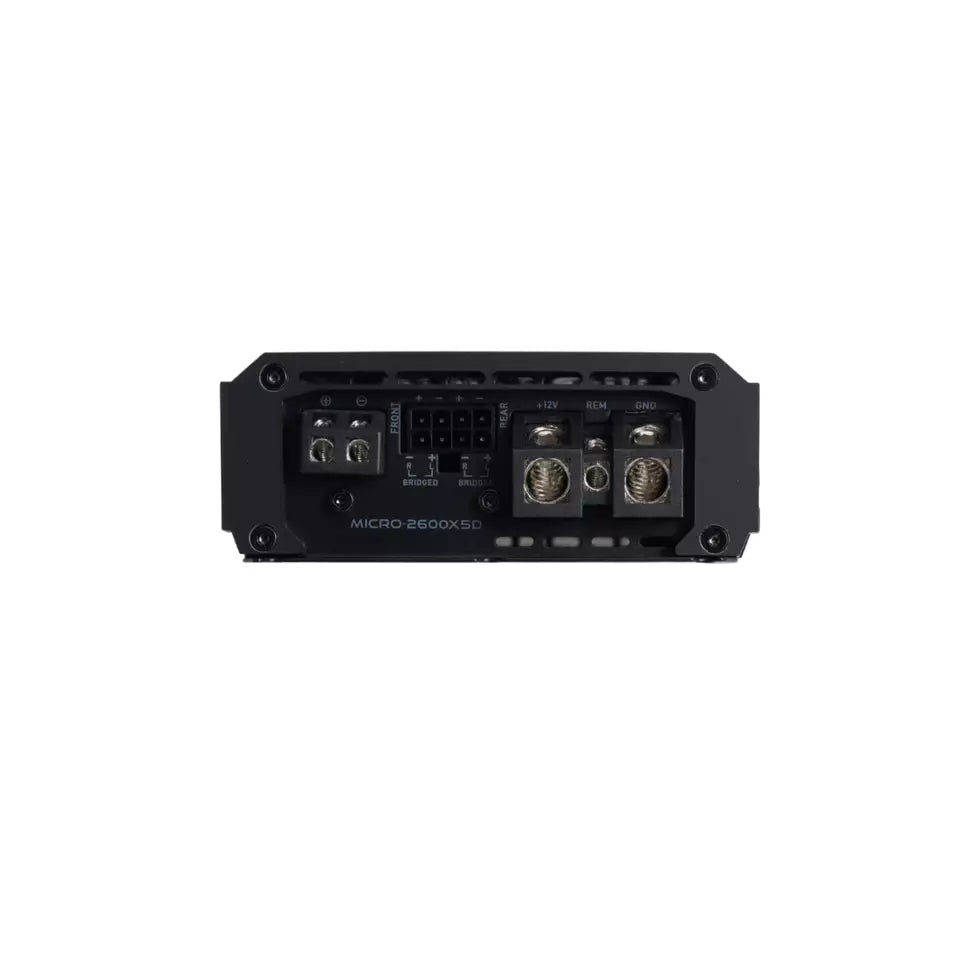 Nemesis Audio MICRO-2600X5D 5-Channel 2600W Max Full-Range Class-D Car Amplifier