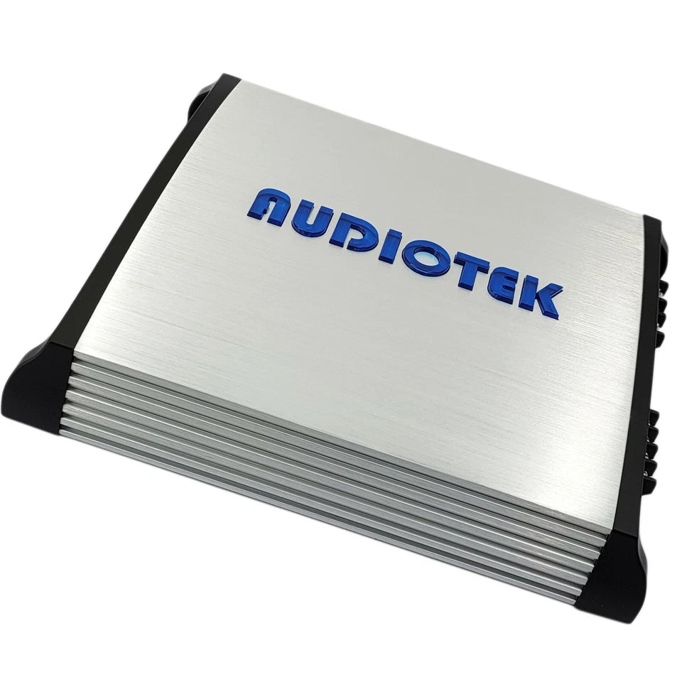 Audiotek AT-2400S 2400W 2-Channel Car Audio Amplifier