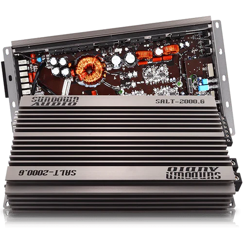 Sundown Audio SALT-2000.6 2000W Class D 6-Channel Amplifier Made In Korea