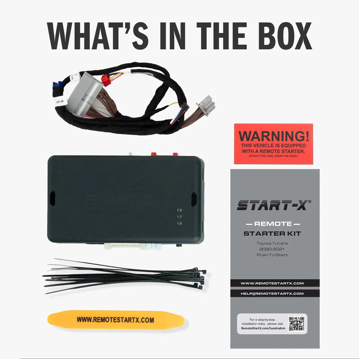 Start-X Plug N Play Remote Starter Kit for RAM 1500 (2019-2024) / Push to Start